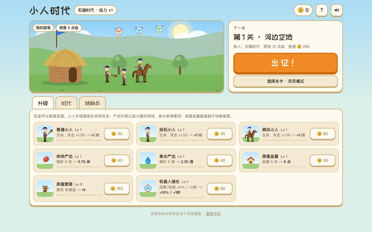 小人时代游戏界面